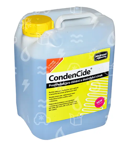 prostředek čistící a desinfekce výměníků CondenCide, 5L koncentrát, Advanced